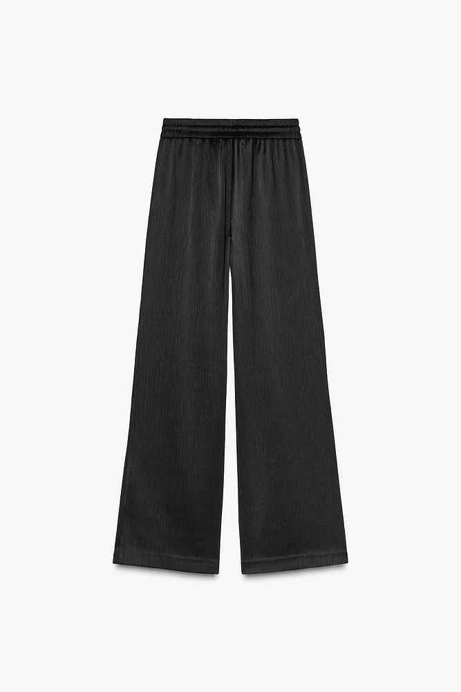 WRINKLE LOOK PANTS