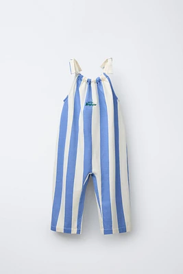 HÔTEL MAGIQUE © X ZARA STRIPED LONG JUMPSUIT