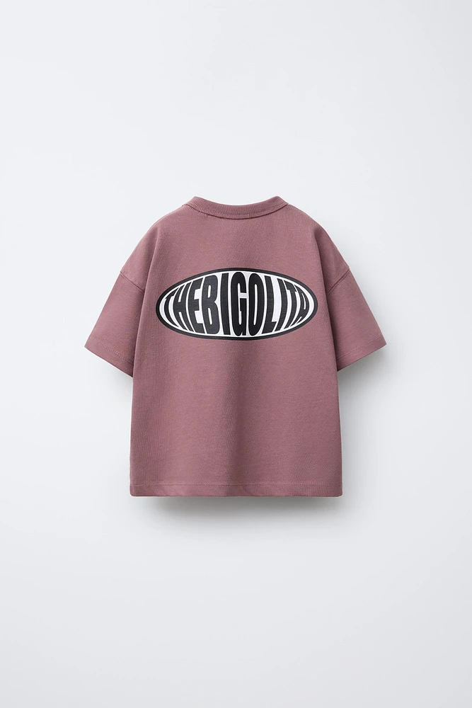 T-SHIRT IMPRIMÉ LOGO