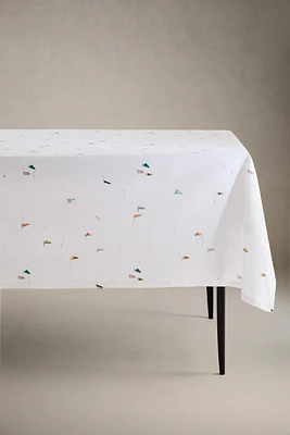 RESIN-COATED WINDSURF COTTON TABLECLOTH
