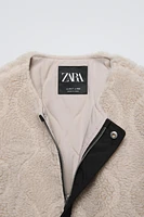 FLEECE BOMBER