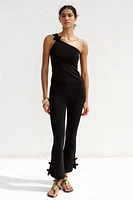 LEGGING STRETCH FLARE AVEC LACETS