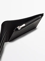 Nappa leather landscape wallet