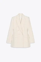 BLAZER LONG À BOUTONNAGE CROISÉ