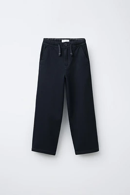 PANTALON STRUCTURÉ CONFORTABLE