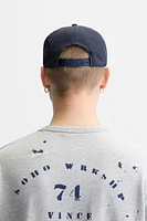 CASQUETTE À VISIÈRE PLATE IMPRIMÉE