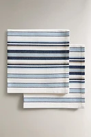 IRREGULAR STRIPED NAPKINS (SET OF 2)
