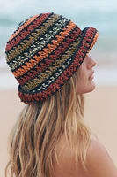 MIXED BRAIDED BUCKET HAT