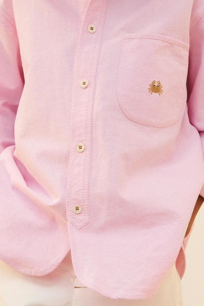 LIMITED EDITION EMBROIDERED OXFORD SHIRT