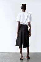 CHAIN BELT LONG SHORTS