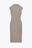 PIQUÉ SHIRT DRESS