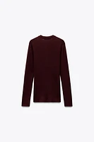 PULL FIN AVEC LAINE