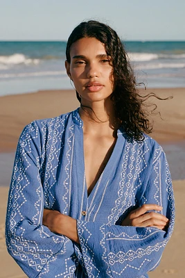 CHEMISE BRODÉE