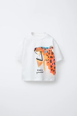 ANIMAL PRINT T-SHIRT