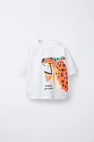 ANIMAL PRINT T-SHIRT