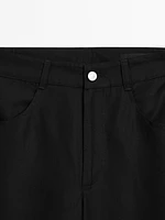 Lyocell palazzo trousers
