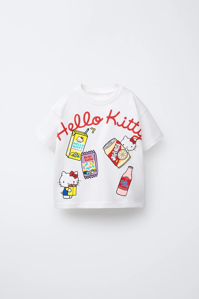 T-SHIRT À PIÈCES HELLO KITTY ©