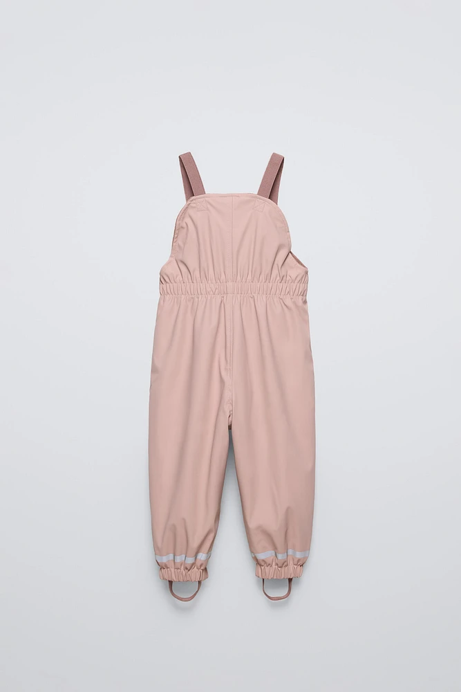 RUBBERIZED WATER RESISTANT OVERALLS