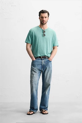 T-SHIRT MÉLANGE LIN