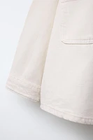 HOODED OVERSHIRT