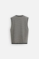 RELAXED FIT KNIT TANK TOP