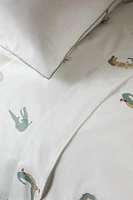 CHILDREN’S CROCODILE FLAT SHEET