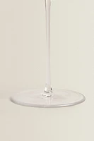 BLOWN CRYSTALLINE SPARKLING WINE FLUTE