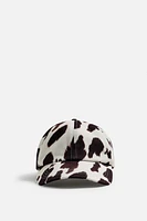 ANIMAL PRINT CAP
