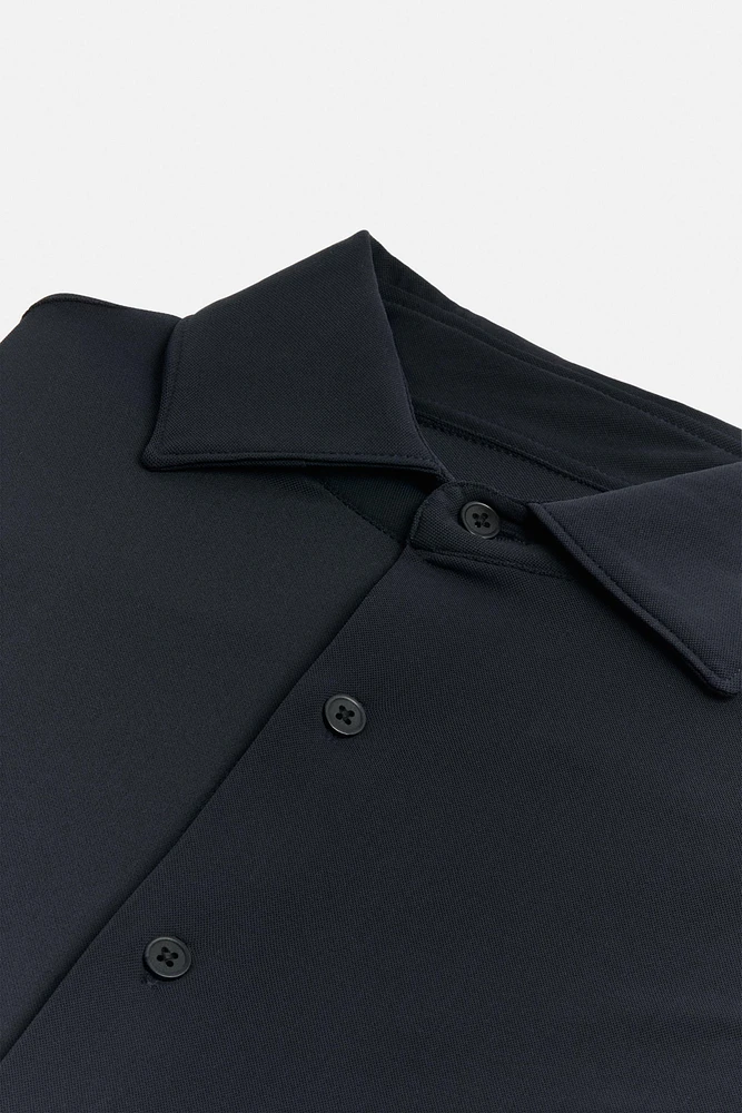 TEXTURED STRETCH SHIRT