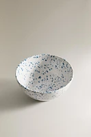 SPLATTERED STONEWARE MINI BOWL
