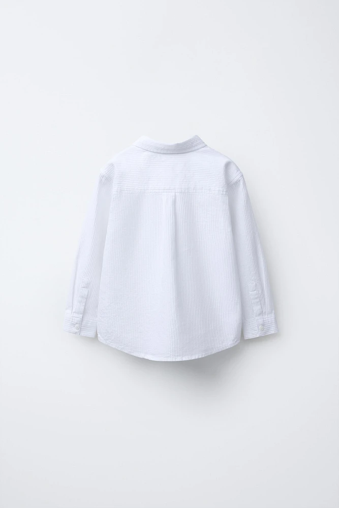 TEXTURED SHIRT