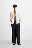 LACE EMBROIDERED SHIRT