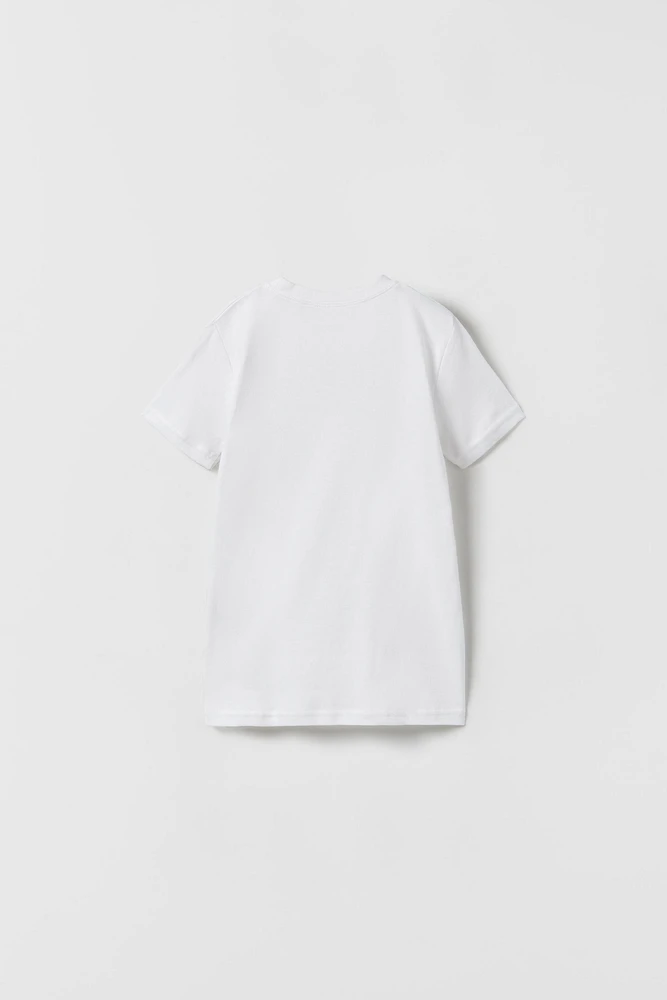 AGES 6-14/ TWO-PACK OF BASIC T-SHIRTS