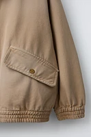 CANVAS HOODED JACKET