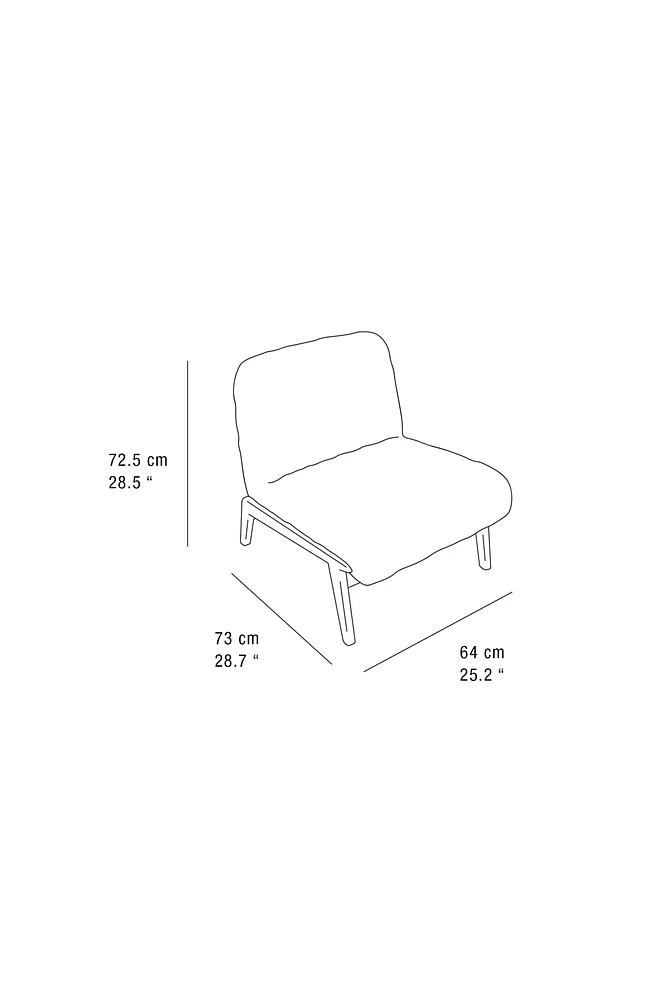 UPHOLSTERED LINEN ACCENT CHAIR
