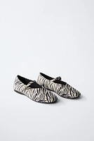 ANIMAL PRINT BALLET FLATS