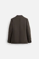100% LINEN SUIT JACKET