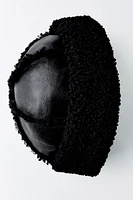 DOUBLE-FACED FLEECE LINED HAT