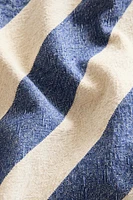 SET OF DYED THREAD STRIPED NAPKINS (SET OF 2)