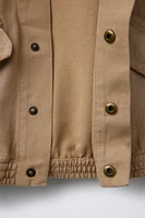 CANVAS HOODED JACKET