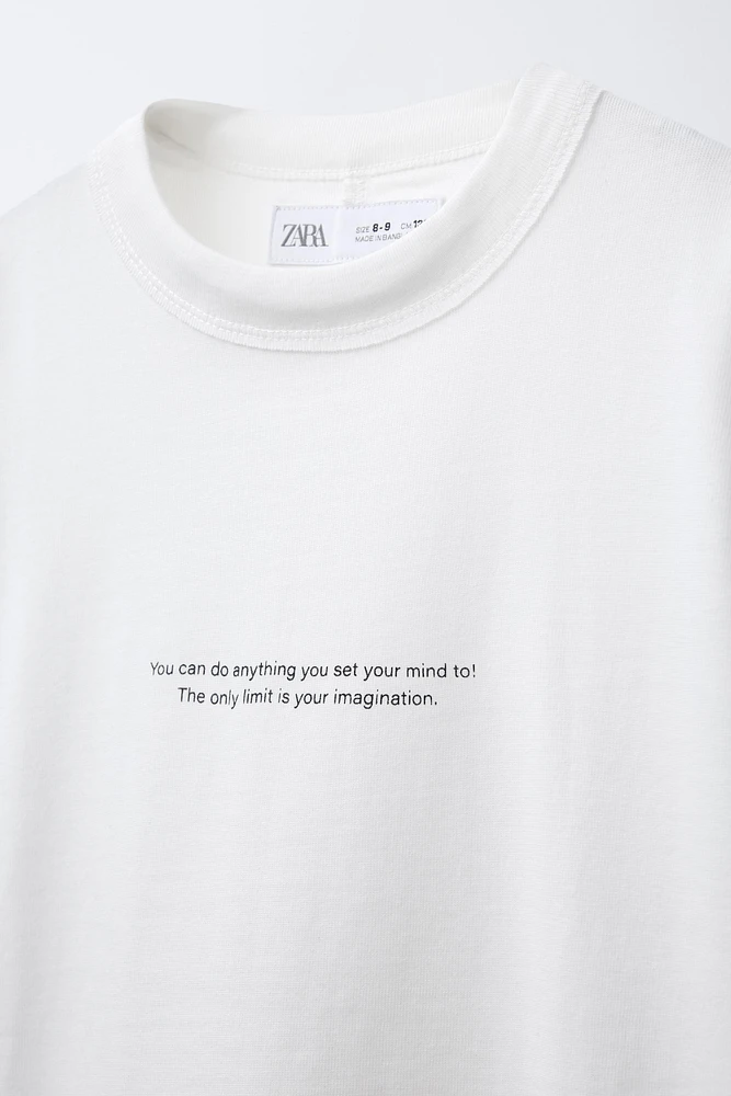TEXT T-SHIRT