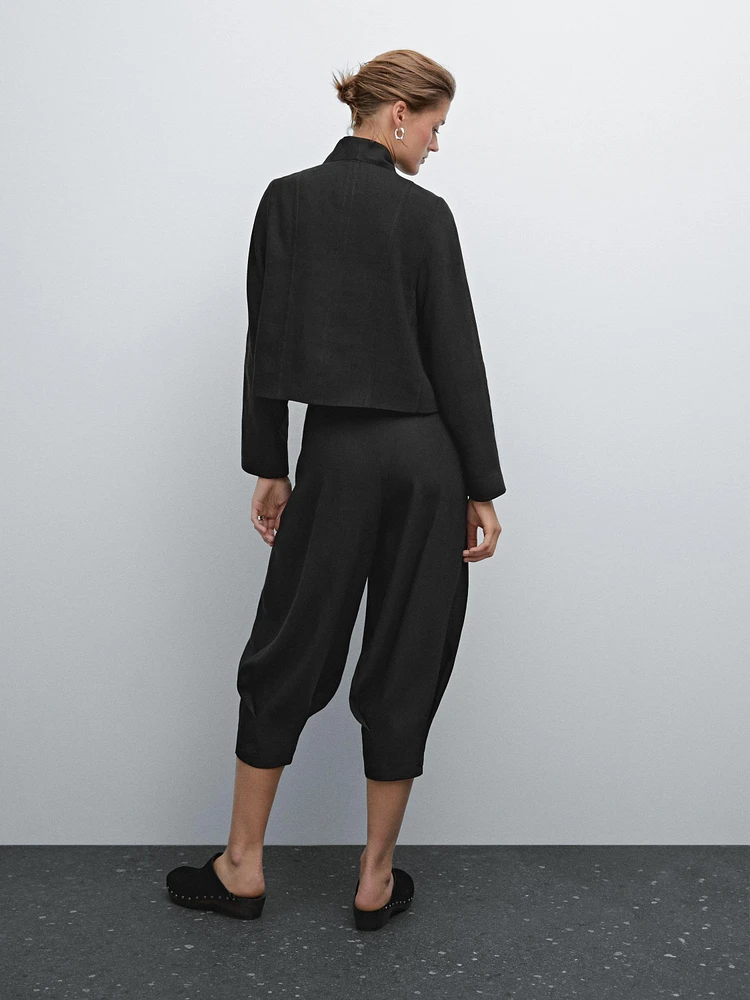 Pantalon balloon lin