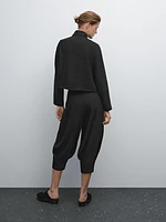 Pantalon balloon lin