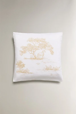 HORSE THROW PILLOW COVER