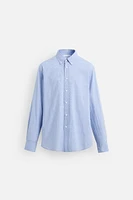 WRINKLED EFFECT REGULAR FIT SHIRT