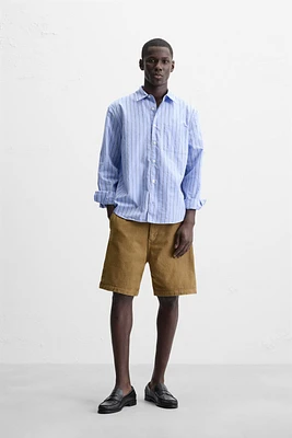 STRIPED RELAXED FIT SHIRT