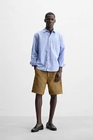 STRIPED RELAXED FIT SHIRT