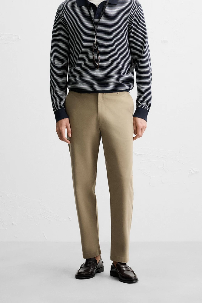 REGULAR FIT CHINO PANTS
