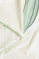 PLAID ENFANT COTON APPLIQUE ESPACE