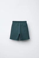 BERMUDA CONFORT STRAIGHT MOLLETON